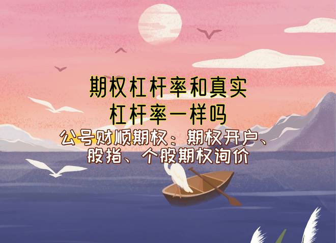 期权杠杆率与真实杠杆率区别_期权杠杆率计算公式_股票10倍杠杆