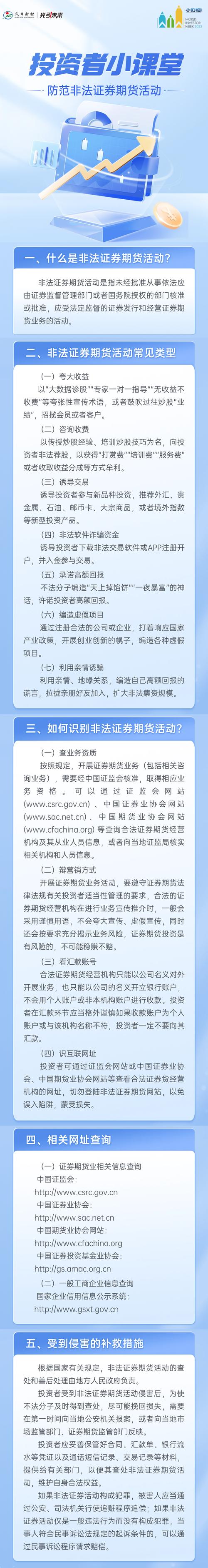 防范非法证券期货活动知识问答：投资者面临哪些风险？