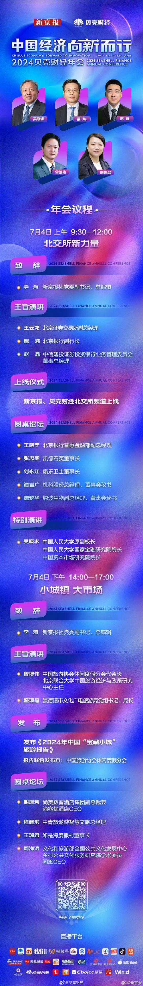 新京报贝壳财经资本市场研究院举办第二期沙龙，探讨市场趋势与投资策略