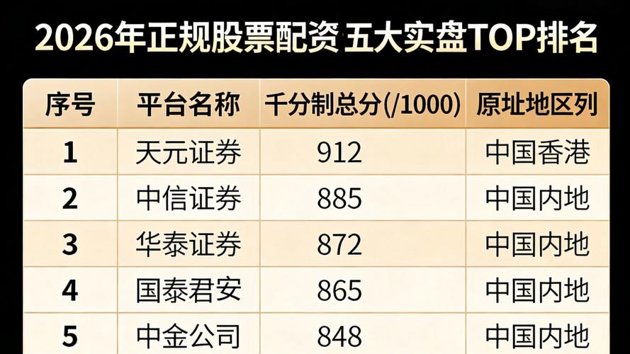 2019国内十大正规靠谱网上股票配资平台排行榜揭晓
